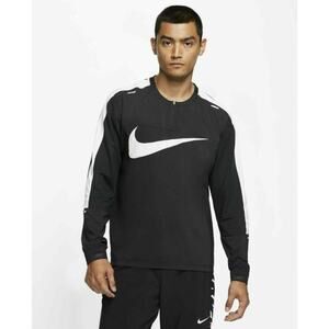 Nike Dri-FIT Element Wild Q- Zip Running Long Sleeve Top - Size Large